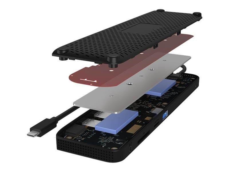 RaidSonic ICY BOX 11-in-1 Mobile with Triple Video Output
