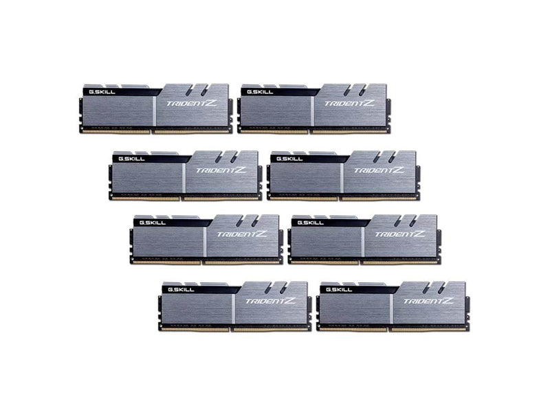 G.Skill Trident Z DDR4-3200 - 128GB - CL16 - Octa Channel (8 pcs) - Intel XMP - Silber