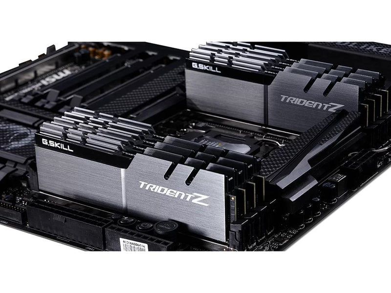 G.Skill Trident Z DDR4-3200 - 128GB - CL16 - Octa Channel (8 pcs) - Intel XMP - Silber