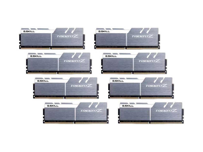 G.Skill Trident Z DDR4-3200 - 128GB - CL16 - Octa Channel (8 pcs) - Intel XMP - Silber
