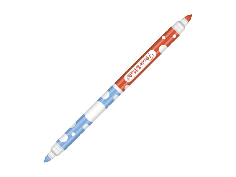 Paper Mate Malstifte mit Filzspitze für Kinder | Dual-Ended-Design | Waschbare Tinte | Verschiedene Farben | 15 Faserspitzenmark