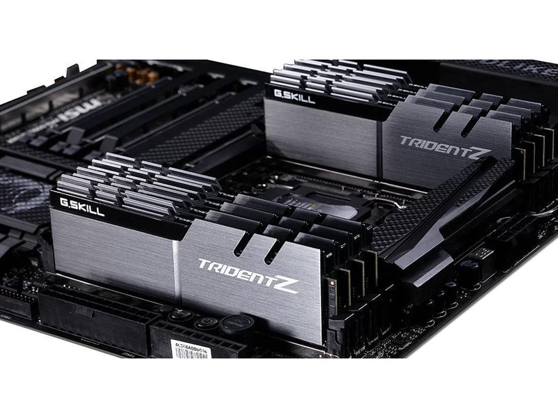 G.Skill Trident Z DDR4-3200 - 64GB - CL16 - Octa Channel (8 pcs) - Intel XMP - Silber