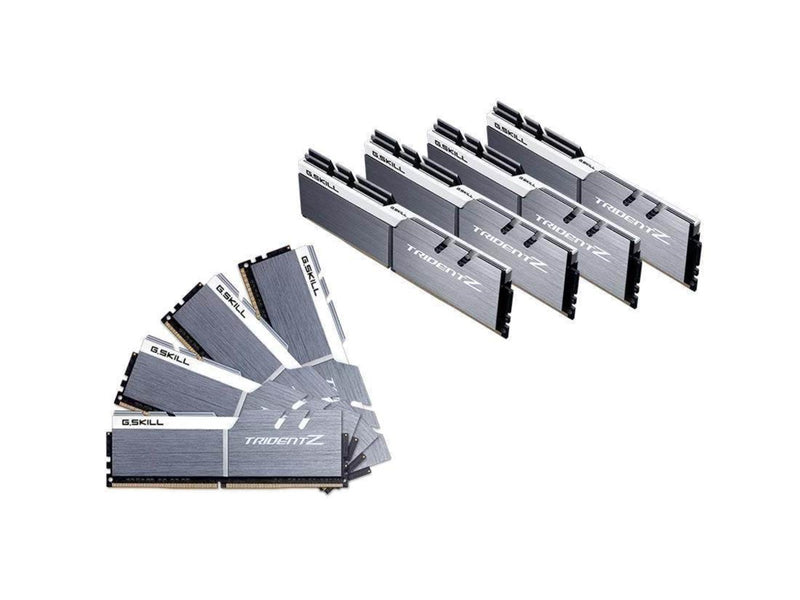 G.Skill Trident Z DDR4-3200 - 64GB - CL16 - Octa Channel (8 pcs) - Intel XMP - Silber