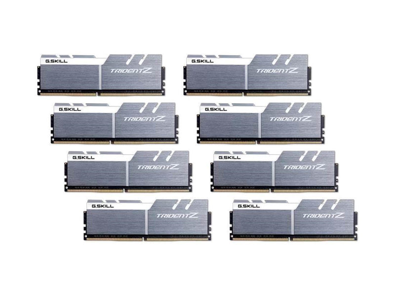 G.Skill Trident Z DDR4-3200 - 64GB - CL16 - Octa Channel (8 pcs) - Intel XMP - Silber