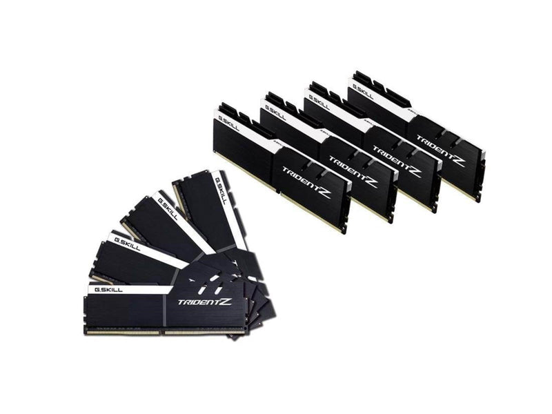 G.Skill Trident Z DDR4-3200 - 64GB - CL16 - Octa Channel (8 pcs) - Intel XMP - Schwarz