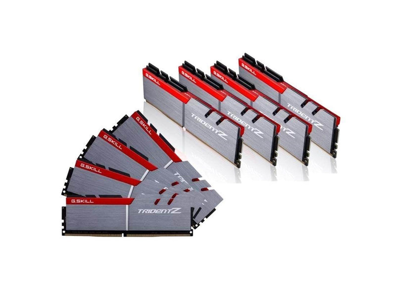 G.Skill Trident Z DDR4-3200 - 64GB - CL16 - Octa Channel (8 pcs) - Intel XMP - Silber