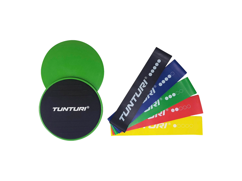 Tunturi RESISTANCE & CORE SLIDERS SET