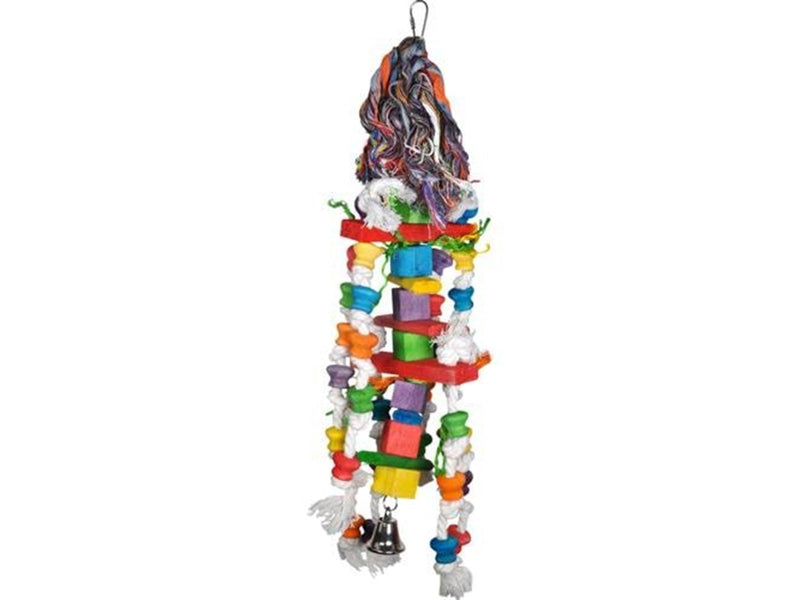 VADIGRAN Bird Toy wood Fun cubes multi color 55cm