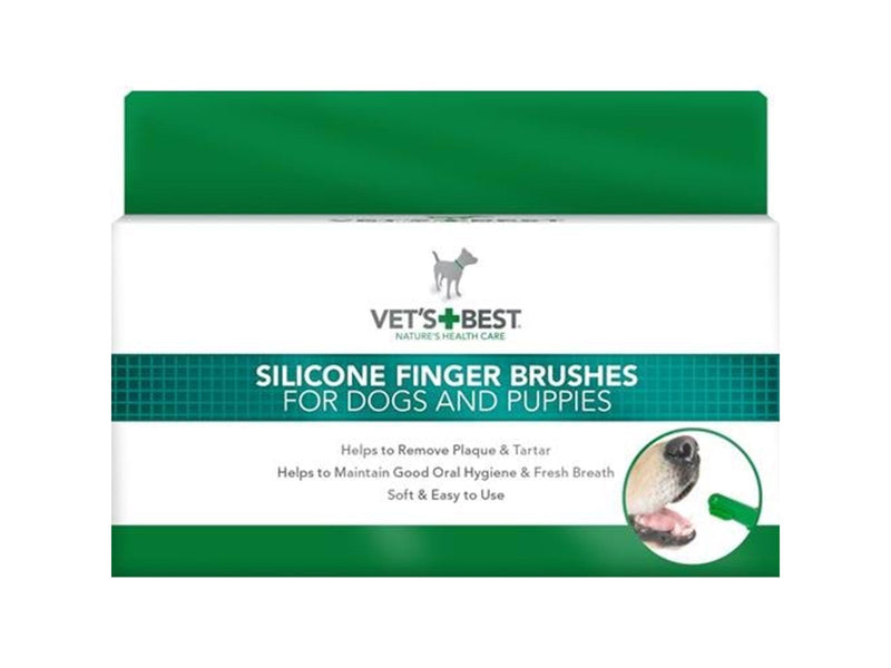 Vets Best Finger brush 5 pcs.