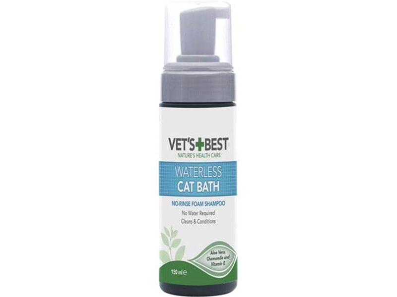 Vets Best Waterless Cat Bath 150 ml