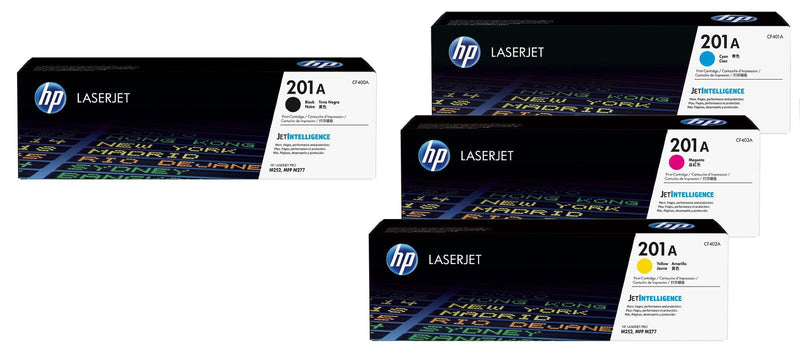 HP Original 201A Toner - 4er Multipack (CF401A, CF402A, CF403A, CF400A)