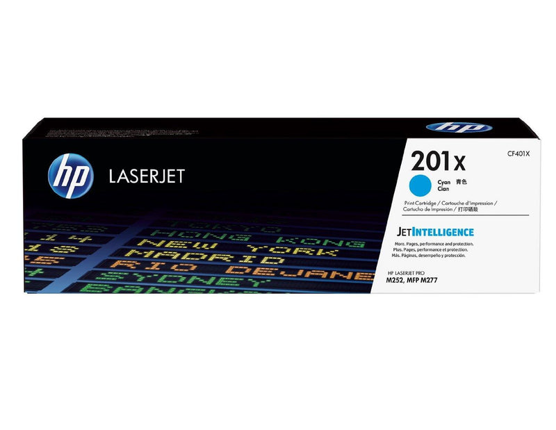 HP Original 201X Toner - cyan (CF401X)