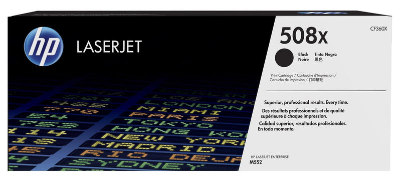 HP Original 508X Toner - schwarz (CF360X)