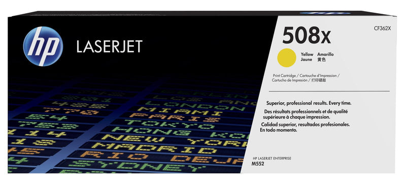 HP Original 508X Toner - gelb (CF362X)
