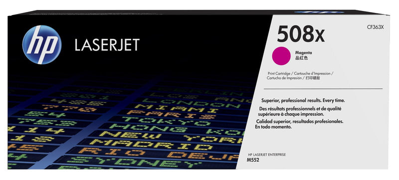 HP Original 508X Toner - magenta (CF363X)