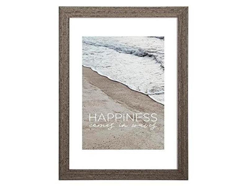 Hama Wooden frame "Waves" taupe 30 x 40 cm