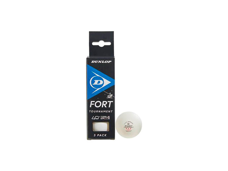 Dunlop Fort Tournament 40+  3 Tabletennis Balls