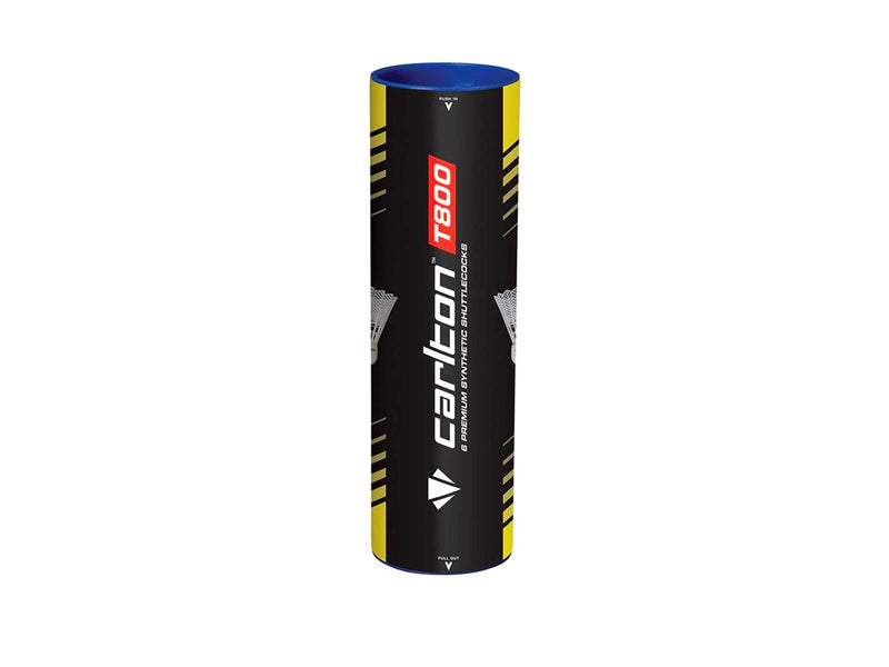 Carlton T800 Plastic Badmintonball White/Blue