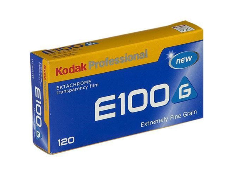 KODAK E100G Professional ISO 100 120mm Color Transparency Film (5 Roll per Pack)