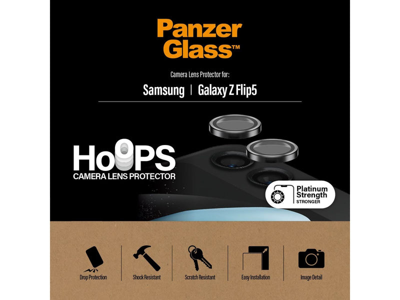 PanzerGlass Hoops™ Camera Lens Protector Galaxy Z Flip 5 | Black