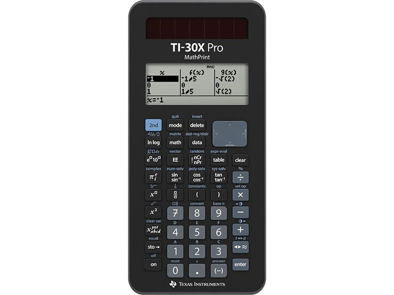 Texas Instruments TI 30X Pro MathPrint
