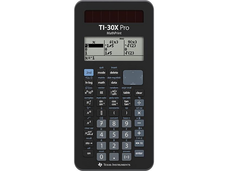 Texas Instruments TI 30X Pro MathPrint