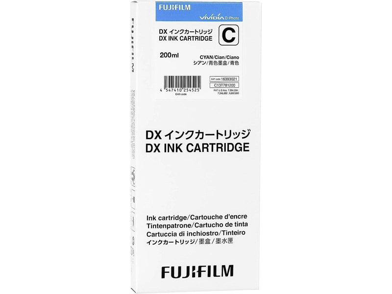 Fujifilm DX Ink Cartridge 200 ml cyan - Tintenpatrone Cyan
