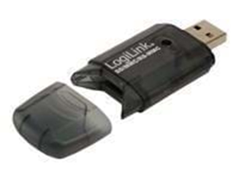 LogiLink USB Card Reader SDHC/MMC Schwarz