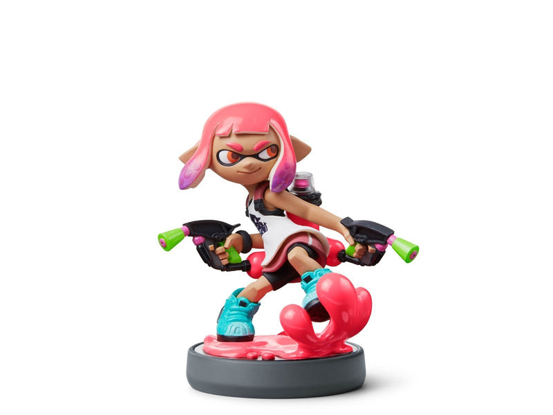 Nintendo Amiibo Inkling Girl Neon Pink (Splatoon Collection) - Wireless Zubehör für Spielkonsole - Nintendo Switch