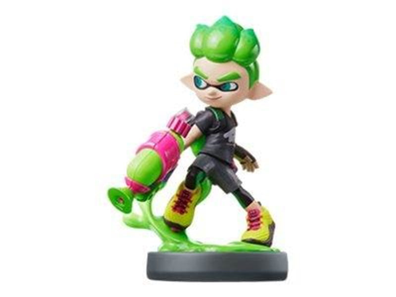 Nintendo Amiibo Inkling Boy Neon Green (Splatoon Collection)