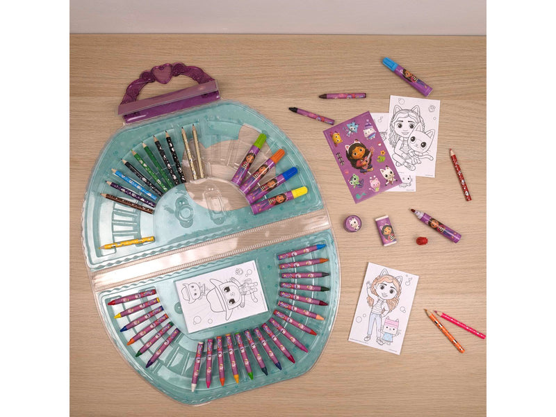 Gabby's Dollhouse Colouring case 51 pcs.