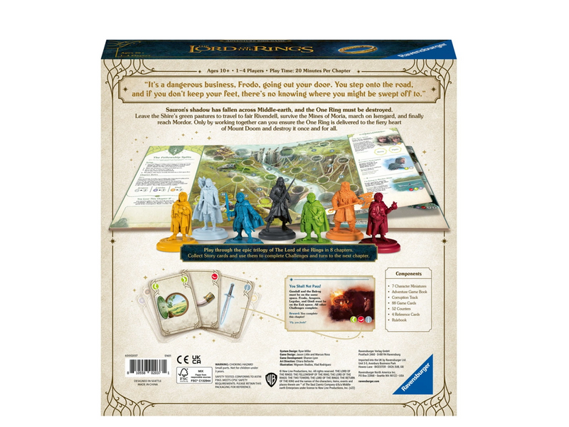 Ravensburger Adventure Book Game Lord of the Rings EN