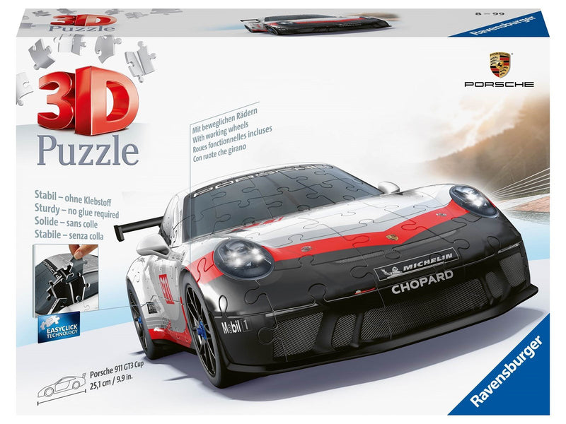 Ravensburger Porsche 911 MK2 GT3 Cup 108p 3D Puzzle