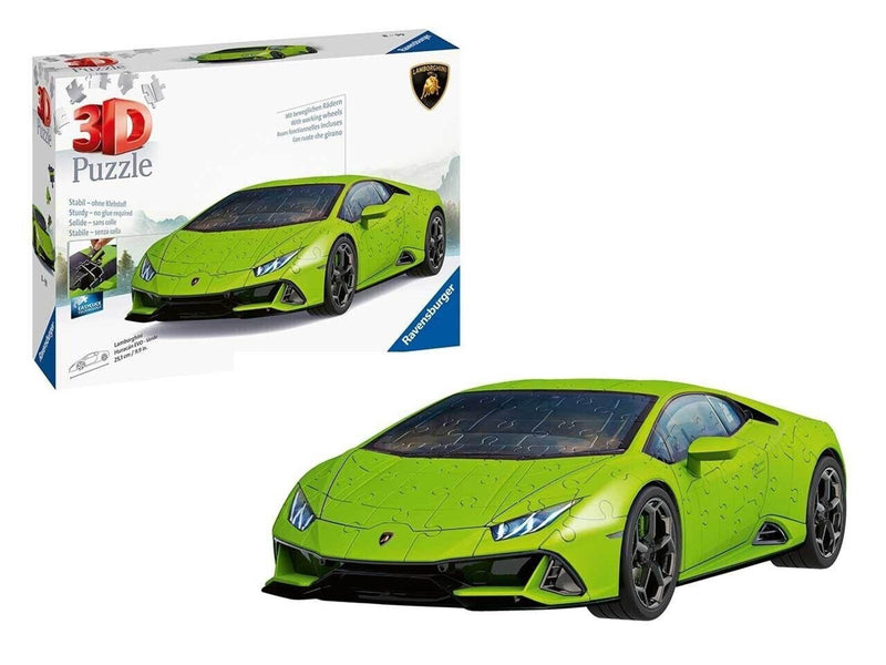 Ravensburger Lamborghini Huracán EVO-Verde 108p 3D Puzzle