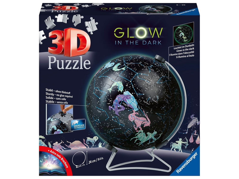 Ravensburger 3D Glow Dark Starglobe 180p 3D Puzzle