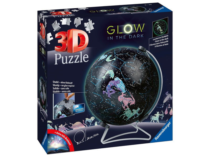 Ravensburger 3D Glow Dark Starglobe 180p 3D Puzzle