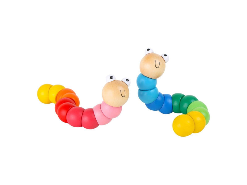 Small Foot - Wooden Caterpillar Motor Skills