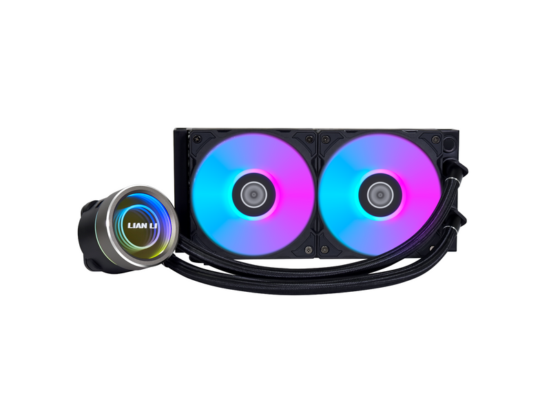 Lian Li Galahad II Trinity 240mm Black - ARGB - CPU-Wasserkühlung - Max 36 dBA