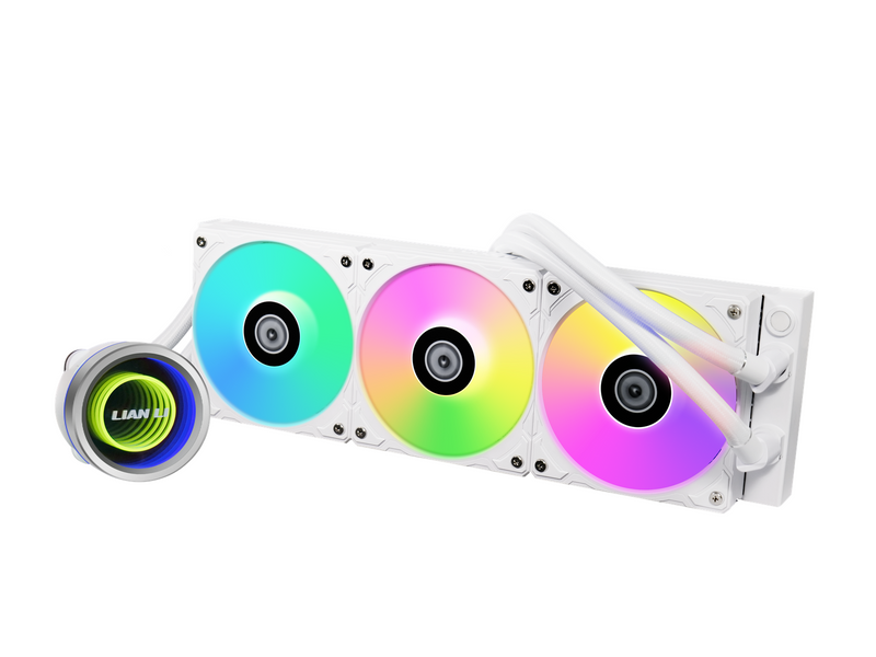 Lian Li Galahad II Trinity 360mm White - ARGB - CPU-Wasserkühlung - Max 36 dBA