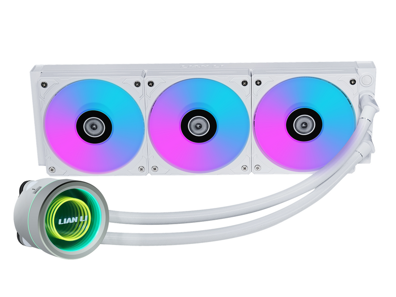 Lian Li Galahad II Trinity 360mm White - ARGB - CPU-Wasserkühlung - Max 36 dBA