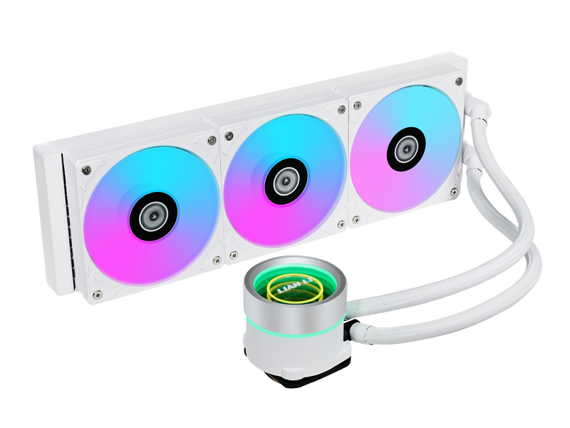 Lian Li Galahad II Trinity 360mm White - ARGB - CPU-Wasserkühlung - Max 36 dBA