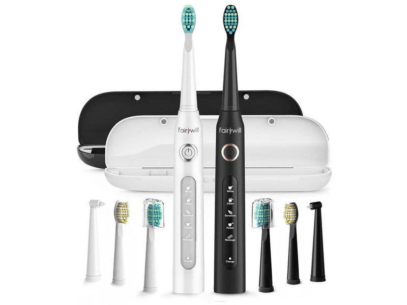 Fairywill Elektrische Zahnbürste D7 Double Pack