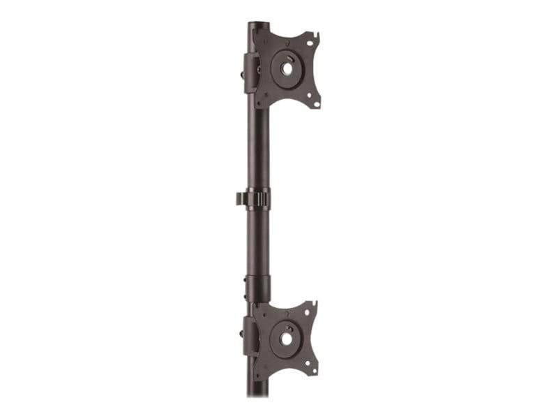 StarTech.com Vertical Dual Monitor Mount - Steel - For Monitors up to 27in