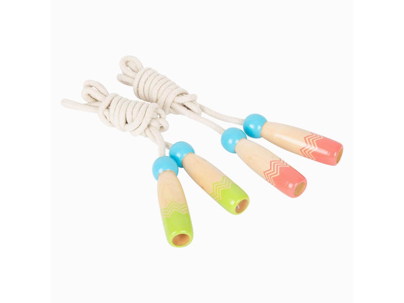 Small Foot - Patterned Wooden Skipping Rope