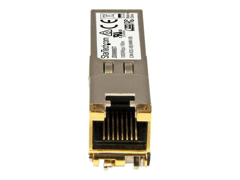 StarTech.com Gigabit RJ45 Copper SFP Transceiver Module - HP JD089B Compatible - 100m