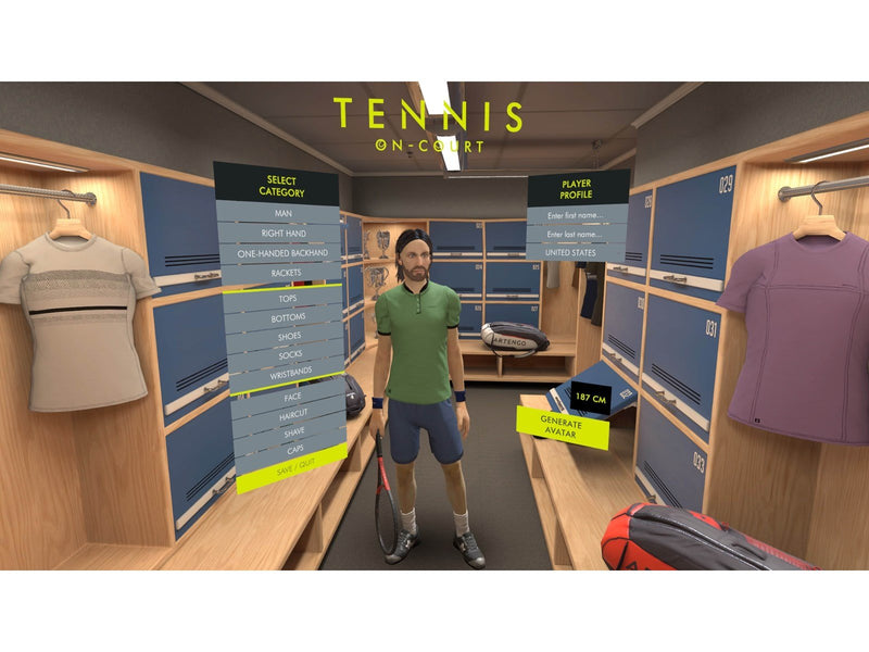 Tennis On-Court (PSVR2) - Sony PlayStation 5 - Sport - PEGI 3