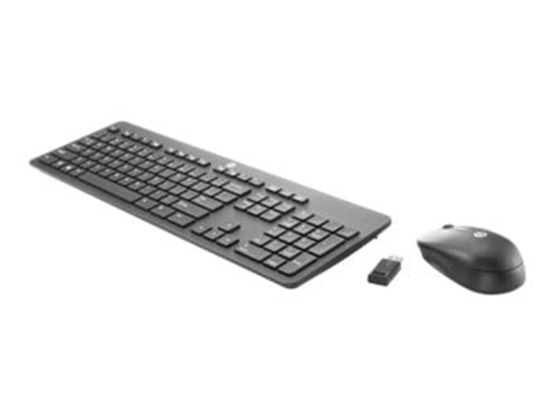 HP Slim - Tastatur & Maus Set - Schwarz