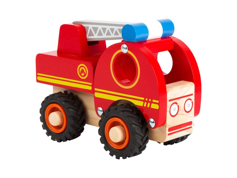 Small Foot - Wooden Fire Truck with Ladder