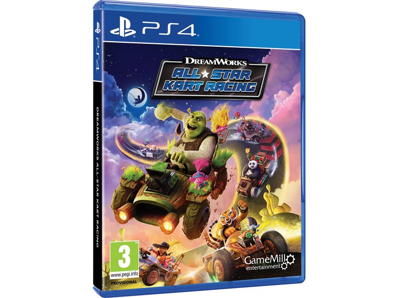 DreamWorks All-Star Kart Racing - Sony PlayStation 4 - Rennspiel - PEGI 3