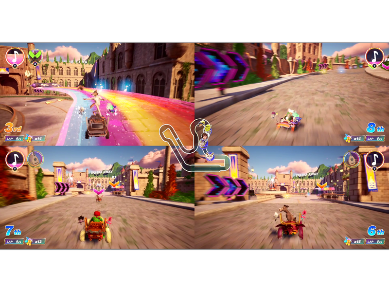 DreamWorks All-Star Kart Racing - Sony PlayStation 4 - Rennspiel - PEGI 3